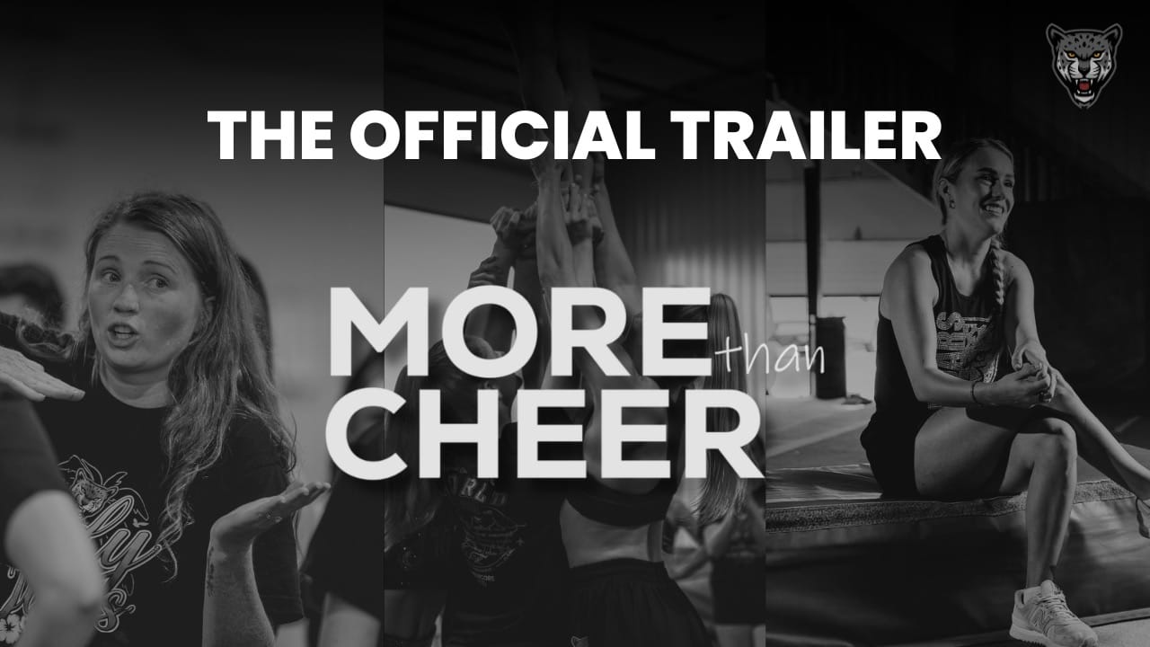 More Than Cheer — The Official Trailer title card